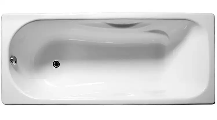 Чугунная ванна Wotte Comfort 170x75, Белая фото 1