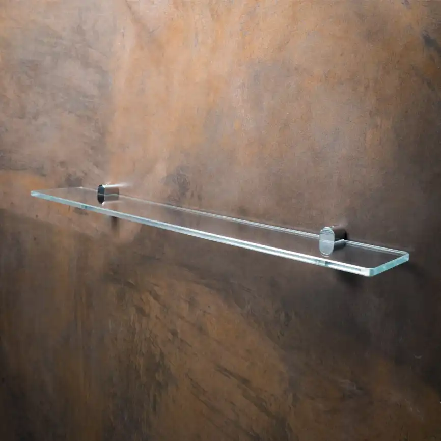 Полка стеклянная 60 см BEMETA ORGANIC Хром 157102241 фото 2