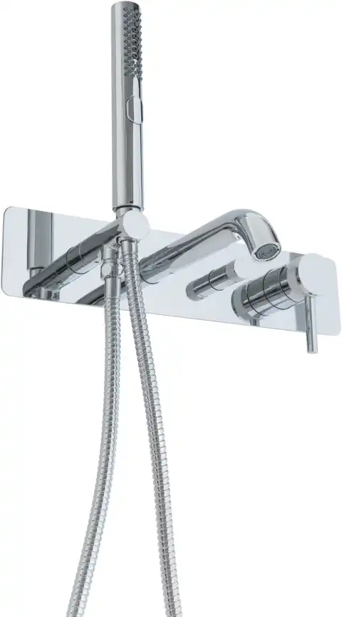 Смеситель для ванны с душем Allen Brau Priority 5.31006-00 встраиваемый, с внутренней частью, Хром фото 6