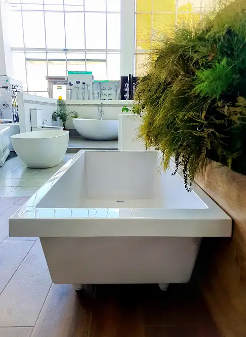 Ванна из литьевого мрамора  Aqua de Marco NESTOR 177х80 Белая 1180WNES фото 14