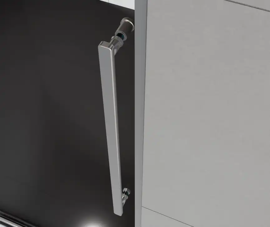 Душевая дверь Vincea Arno 120 VPS-1A120CLB, раздвижная, профиль черный, стекло прозрачное фото 5