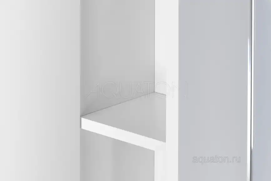 Зеркало-шкаф Aquaton Онда 60 1A009802ON01L  с подсветкой левый цвет, белый фото 4
