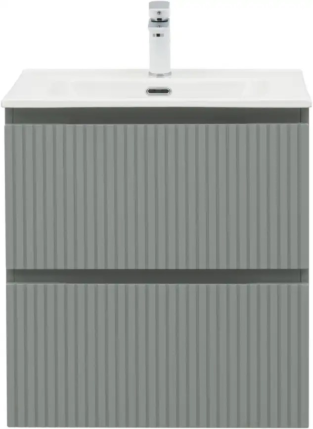 Тумба под раковину Aquanet Джейн (Flat) 60 мисти грин 335432 фото 8