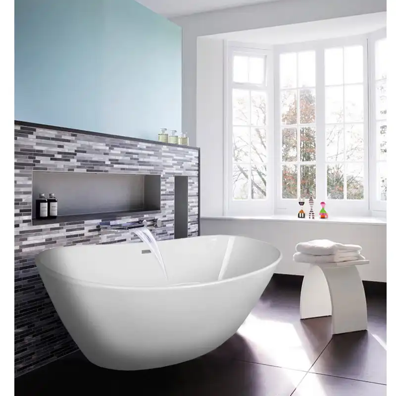 Акриловая ванна Azario EASTON 180x82 AZ-1337, отдельностоящая фото 2