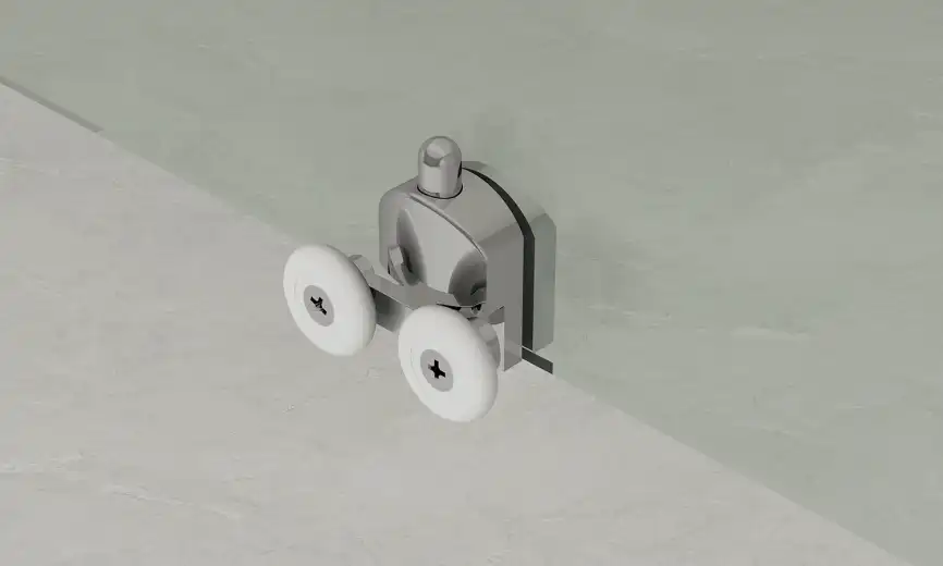 Душевая дверь Loranto 120 CS-AB03B-120, профиль черный матовый, стекло Прозрачное фото 3