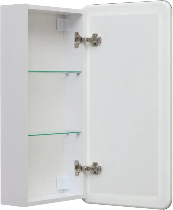 Зеркальный шкаф Aquanet Оптима 40 с LED подсветкой, 357143 фото 8