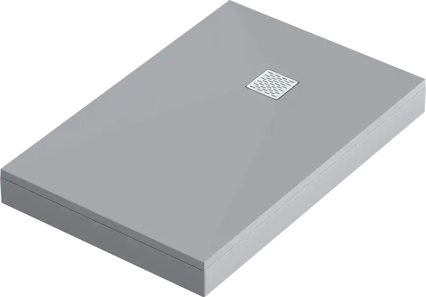 Душевой поддон Good Door Essentia 120х70 из искусственного камня, Серый графит ЛП00071 фото 3