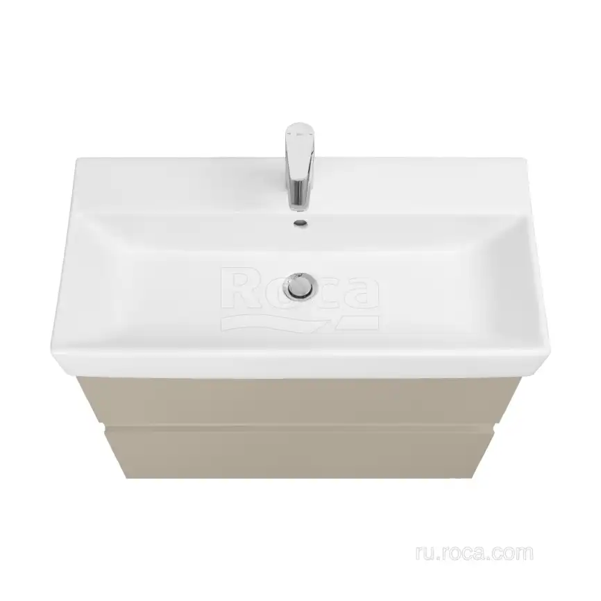 Тумбы под раковину Roca Oleta 80 A857640515 подвесная, цвет, Капучино фото 2