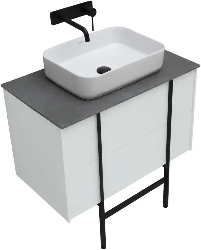 Тумба под раковину Allen Brau Reality 80 1.32005.WM белый матовый фото 24