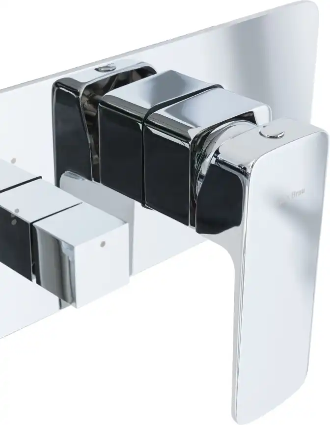 Смеситель для душа Allen Brau Infinity 5.21011-00 встраиваемый, с внутренней частью, Хром фото 6