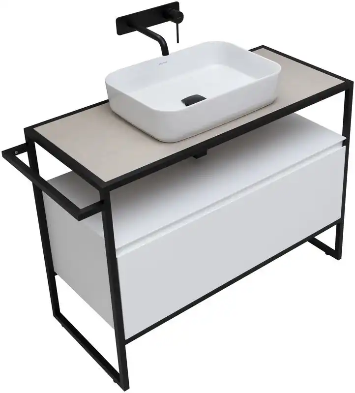 Тумба под раковину Allen Brau Priority 100 1.31003.WM белый матовый фото 10