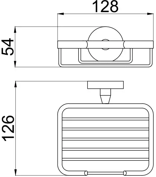 Мыльница Allen Brau Priority 6.31004-GB золото матовое фото 2