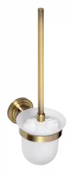 Ершик для унитаза подвесной 11 см BEMETA RETRO бронза 144113017 фото 1