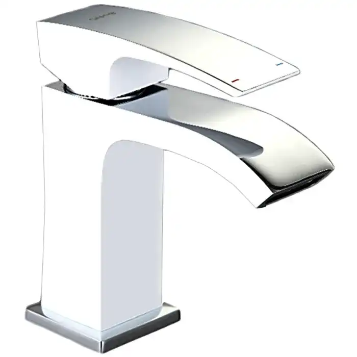 Смеситель для раковины Gappo G1007-8, Хром;Белый фото 1