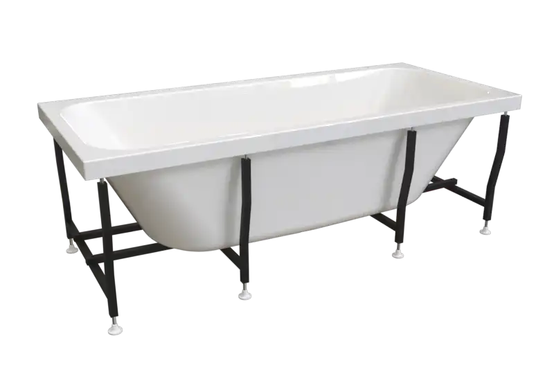 Акриловая ванна Radomir Прованс 170х75 (1-01-0-0-1-193), на каркасе, белая фото 3