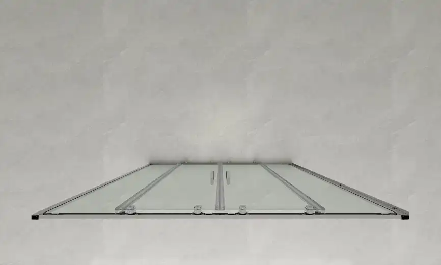 Душевая дверь Loranto 170 CS-AB04B-170, профиль черный матовый, стекло Прозрачное фото 4