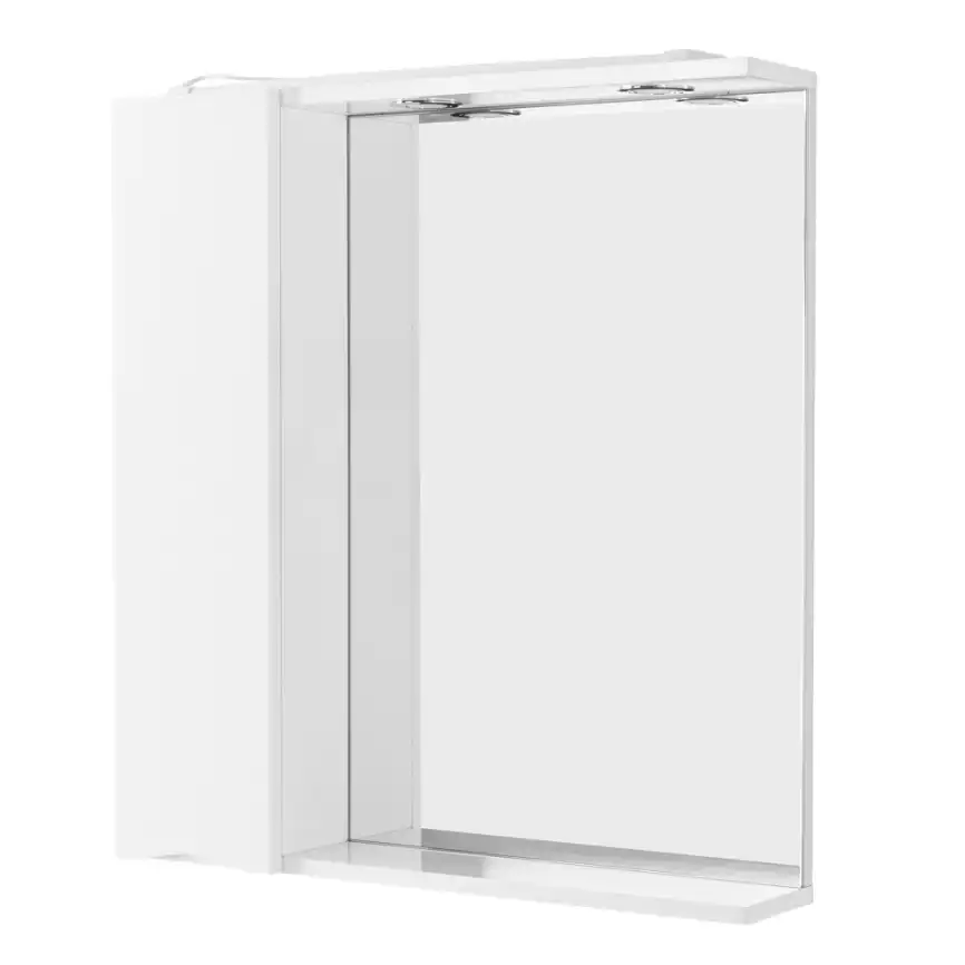 Зеркало-шкаф BelBagno MARINO-SPC-700/750-1A-BL-P-L  Bianco Lucido фото 6