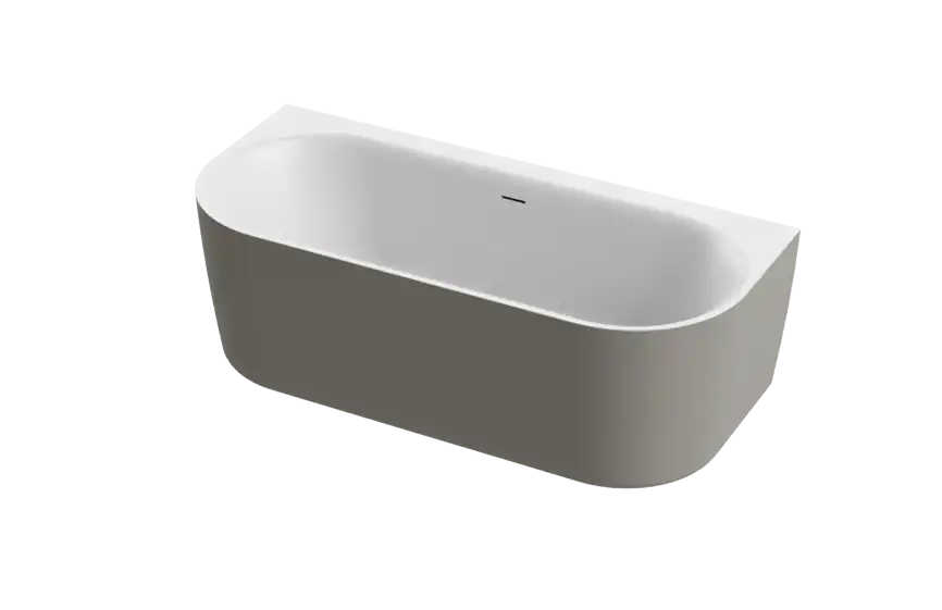 Акриловая ванна CEZARES METAURO-INT-Wall-180-80-60-G-W-MATT фото 2