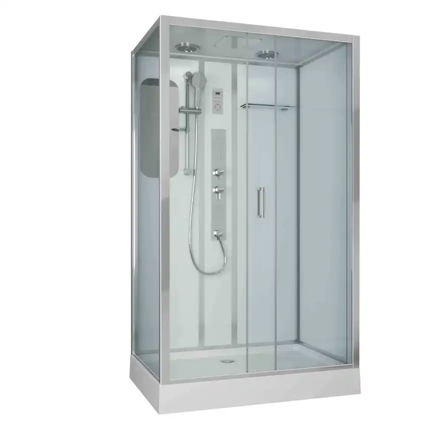 Душевая кабина Niagara Premium 120х80х210 NG-6012-01GQR низкий поддон, с гидромассажем фото 1