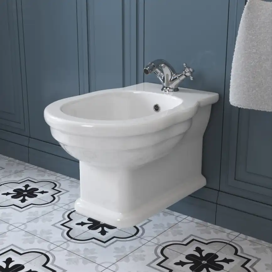 Биде подвесное BelBagno BOHEME BB115BH, Белый фото 5