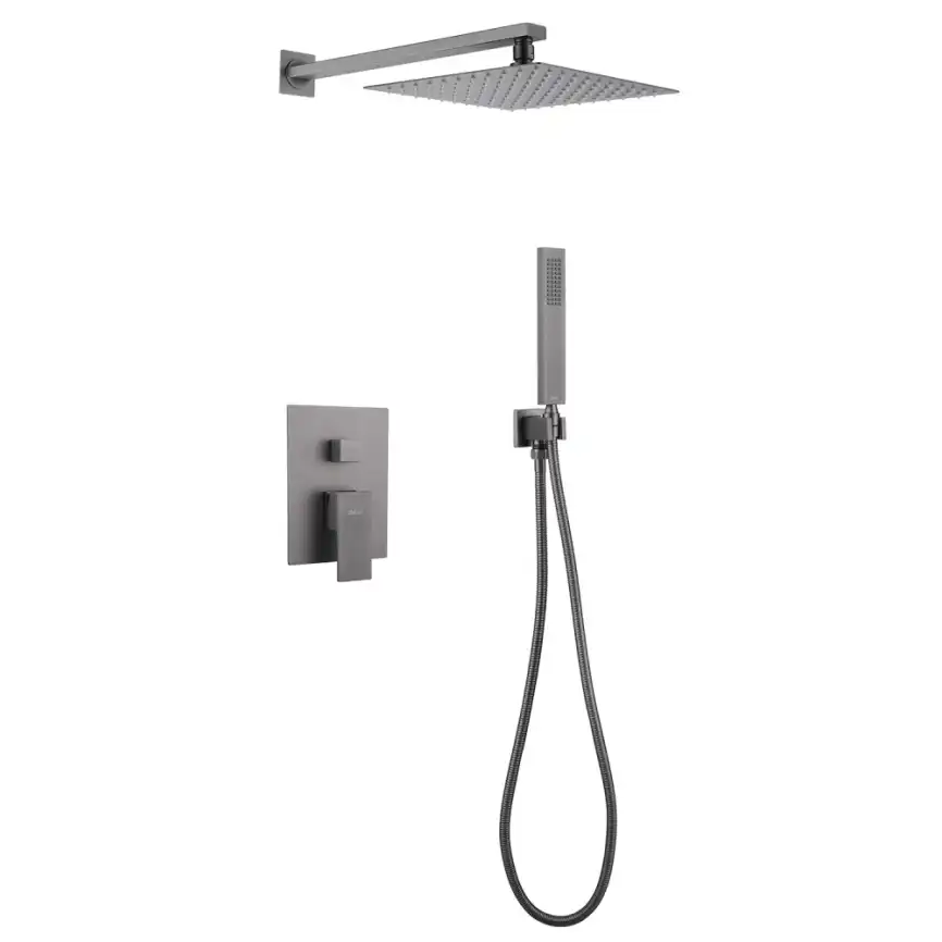 Душевая система ABBER Daheim AF8219NG скрытого монтажа без излива, никель фото 1