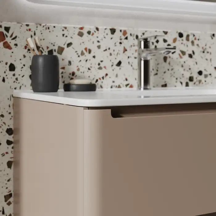 Тумба с раковиной IDDIS Edifice 80, подвесная, Капучино, EDI80C0i95K фото 13