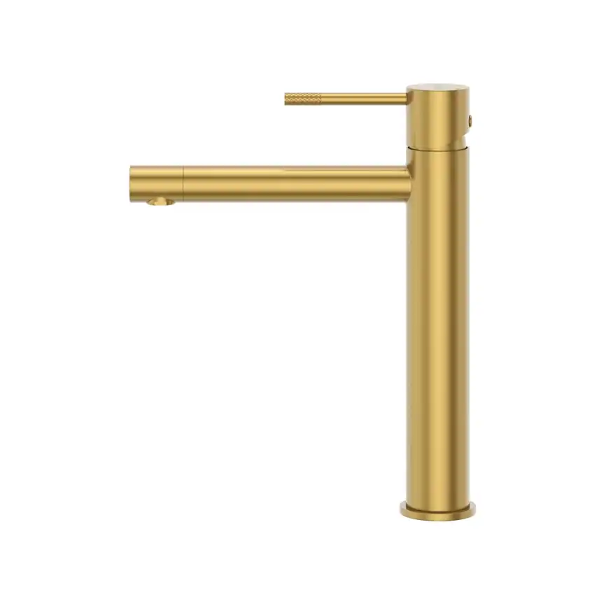 Смеситель для накладной раковины Cezares RELAX-LC2-BORO-W0, Брашированное золото фото 2