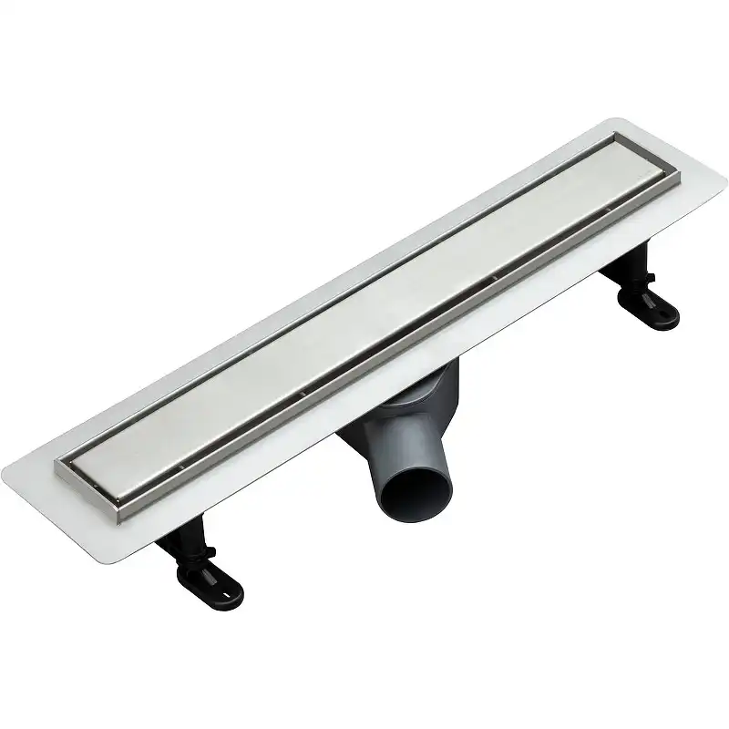 Душевой лоток Logan L001SL-600  с решеткой под плитку из нержавеющей стали (306884) фото 1