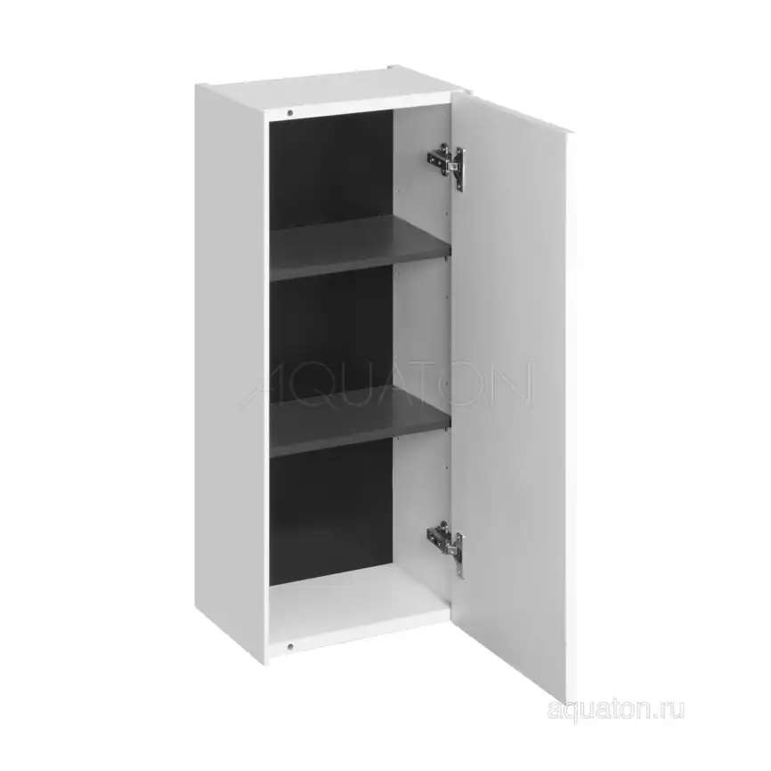 Шкаф навесной Aquaton Сохо 35 1A258403AJ010  цвет, белый глянец фото 2