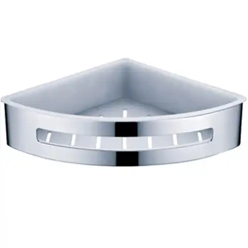 Полка угловая AVS Kori, 25х25 см, хром фото 1