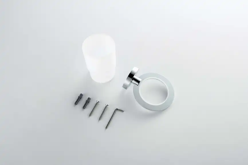 Стакан для ванной Aquatek Оберон AQ4204CR, Хром фото 4