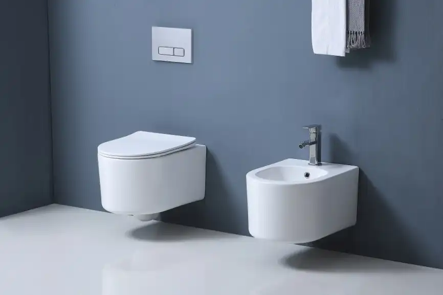 Унитаз с инсталляцией SET AQUATEK МИЯ с сиденьем микролифт без клавиши смыва фото 8