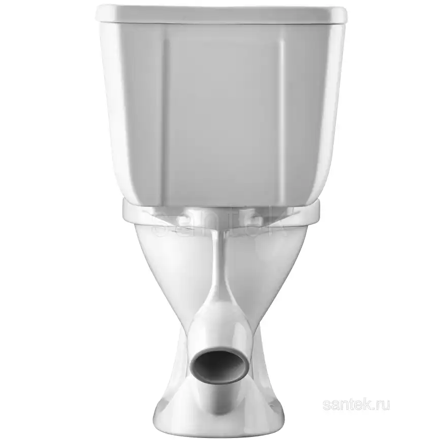 Унитаз-компакт Santek Бриз с диагональным выпуском, эконом- 1 реж., полипропилен, 1WH202569 фото 6