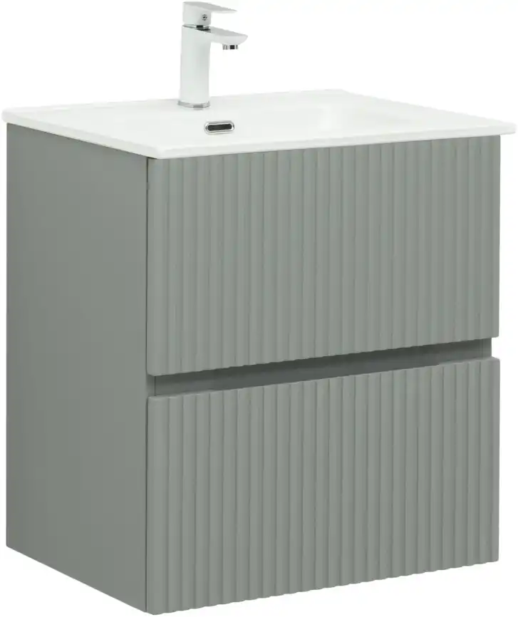 Тумба под раковину Aquanet Джейн 60 мисти грин 313316 фото 3