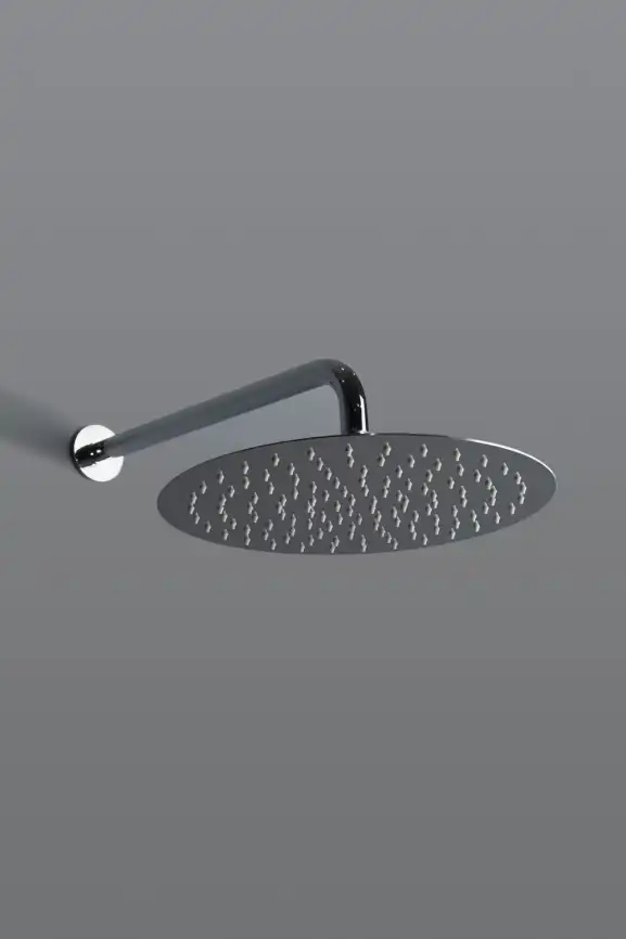 Душевая система Allen Brau Priority 5.31013-00 для душа без излива, термостатическая, с верхним душем, Хром фото 4