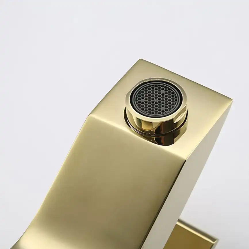 Смеситель для раковины Gappo G1007-13, Золото глянцевое фото 3