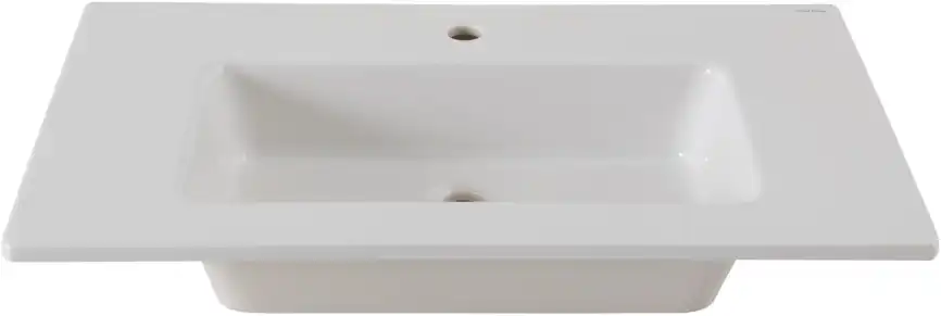 Раковина  Allen Brau Fantasy 82х47х14 4.11025.20, Белая глянцевая фото 3