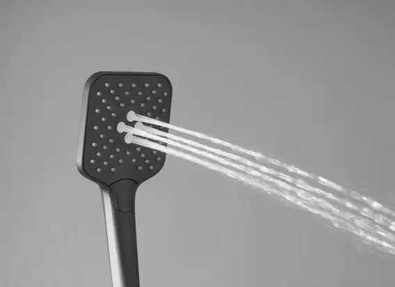 Душевая система  Vincea Next VSFS-1N0TGM VSFS-1N0TGM  с термостатом, вороненая сталь фото 8