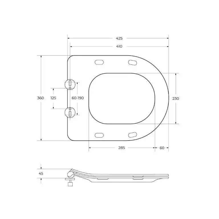 Подвесной унитаз BelBagno UNO BB3105CHR/SC, безободковый, с сиденьем микролифт, Белый фото 10