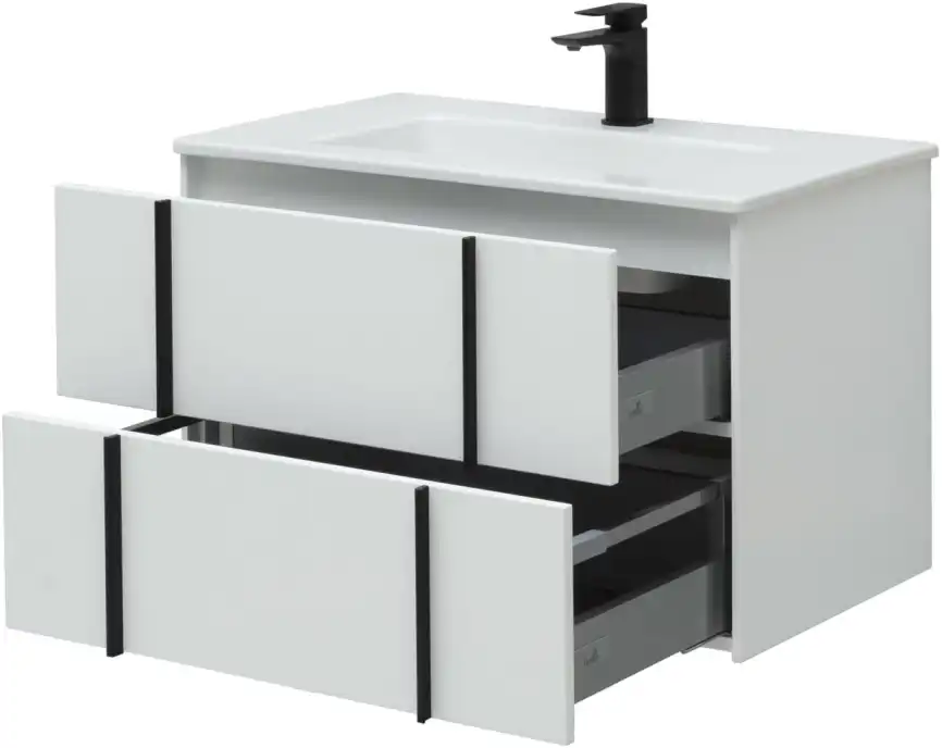 Тумба под раковину Allen Brau Reality 80 1.32005.WM белый матовый фото 9