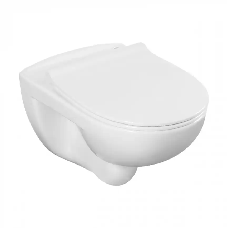 Подвесной унитаз Roca Victoria 540 мм, Rimless 34639300Y, белый фото 1