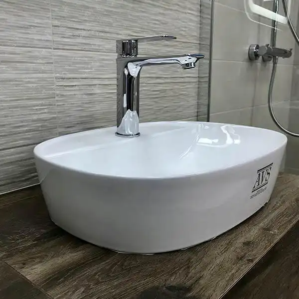 Раковина AVS Николь 51х39 белая фото 4