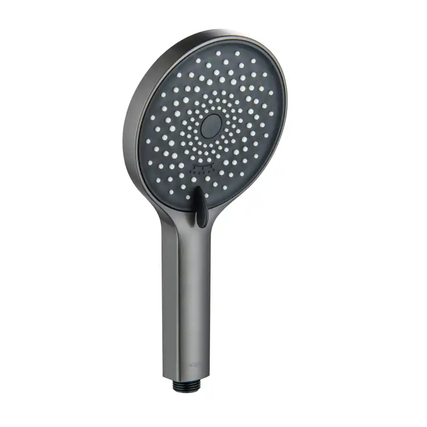 Душевая лейка Aquatek Лугано AQ2201BGM, Оружейная сталь фото 1
