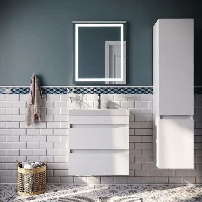 Тумба с раковиной IDDIS Zodiac 60, подвесная, Белая, ZOD6CB0i95K фото 2