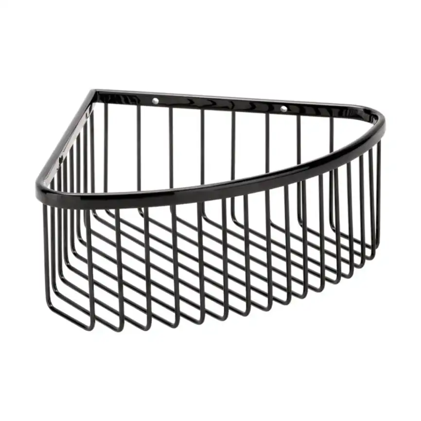 Угловая полочка для мыла 26,5 см BEMETA HEMATIT Антрацит глянец 159208312 фото 1