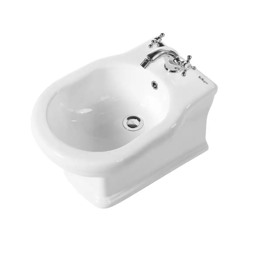 Биде подвесное BelBagno BOHEME BB115BH, Белый фото 9