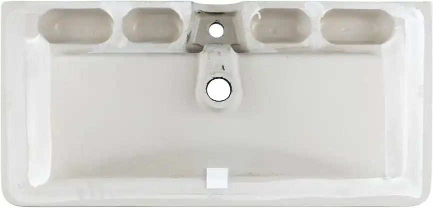 Раковина Aquanet Ирис 100 329251 прямоугольная, Черная матовая фото 3