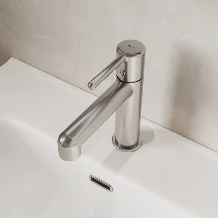 Смеситель для раковины IDDIS Aiger AIGBC00i01  цвет, Матовый хром фото 3