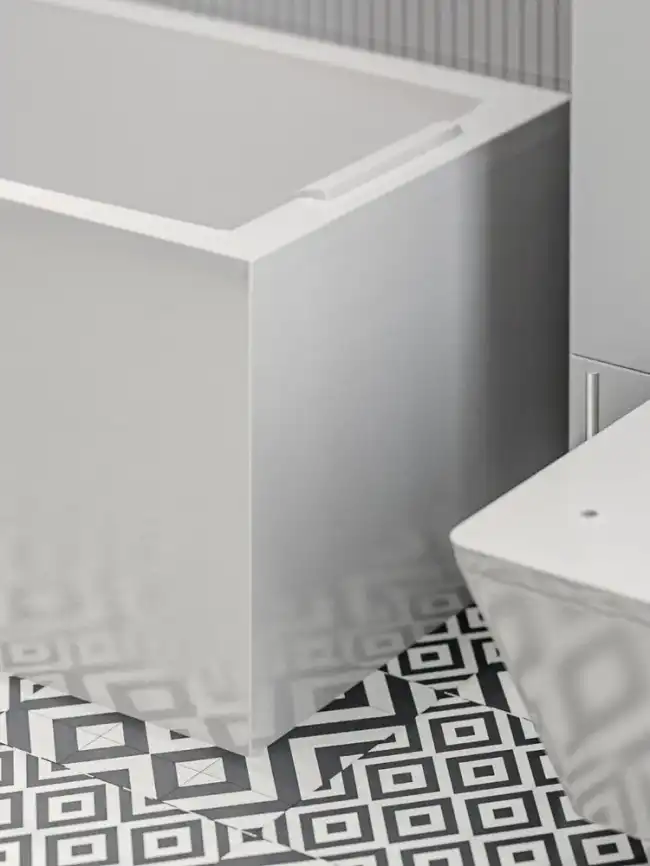 Акриловая ванна Marka One AELITA 180х90 белая 01ае1890 фото 4