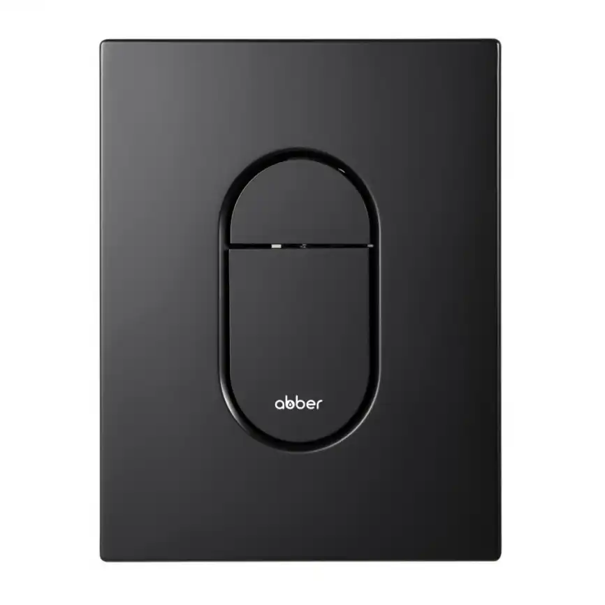 Комплект унитаза с инсталляцией ABBER Bequem AC1102 белый и кнопкой AC0124MB черная матовая фото 3